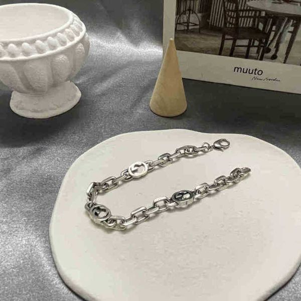 designer jewelry bracelet necklace ring ins personalized couple bracelet old cuban chain interlocking men's women's bracelet, Black
designer jewelry bracelet necklace ring ins personalized couple bracelet old cuban chain interlocking men's women's bracelet, Black