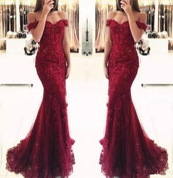junoesque burgundy lace mermaid prom dresses appliques off the shoulder beaded sequins long prom gowns custom made evening dresses6895048, Black
junoesque burgundy lace mermaid prom dresses appliques off the shoulder beaded sequins long prom gowns custom made evening dresses6895048, Black