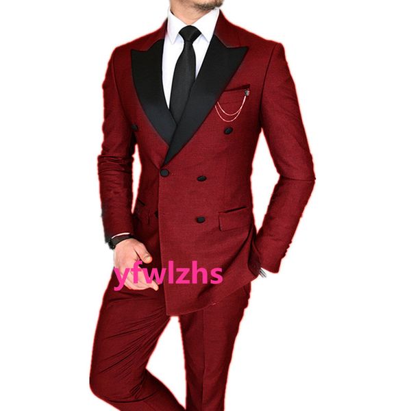 wedding tuxedos double-breasted mens suit peak lapel formal business mens jacket blazer groom tuxedo coat pants 2151115, Black;gray
wedding tuxedos double-breasted mens suit peak lapel formal business mens jacket blazer groom tuxedo coat pants 2151115, Black;gray