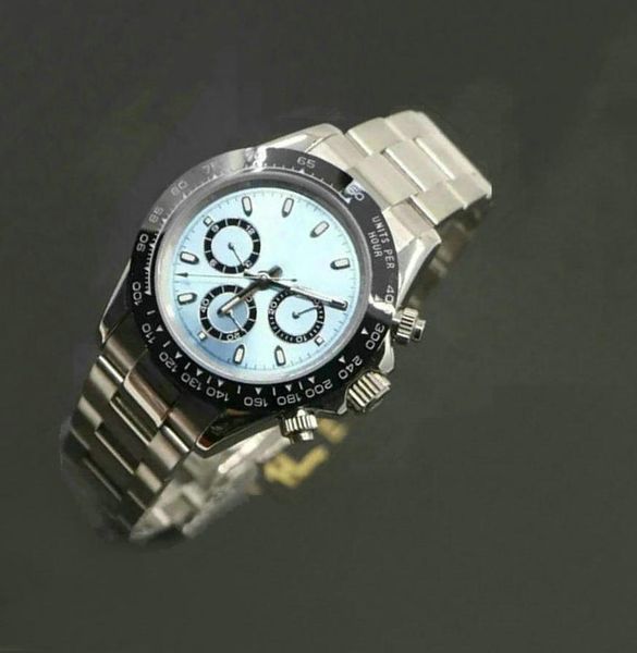 fast delivery mens automatic mechanical watches sapphire glass 40mm stainless steel sky blue dial solid clasp montre de luxe super luminous, Slivery;black
fast delivery mens automatic mechanical watches sapphire glass 40mm stainless steel sky blue dial solid clasp montre de luxe super luminous, Slivery;black