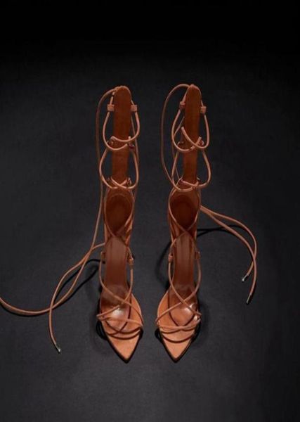 fashion gladiator sandal soft leather narrow band pointed toes stiletto heel lace up chic designer shoes high heels women party sa5897935, Black
fashion gladiator sandal soft leather narrow band pointed toes stiletto heel lace up chic designer shoes high heels women party sa5897935, Black