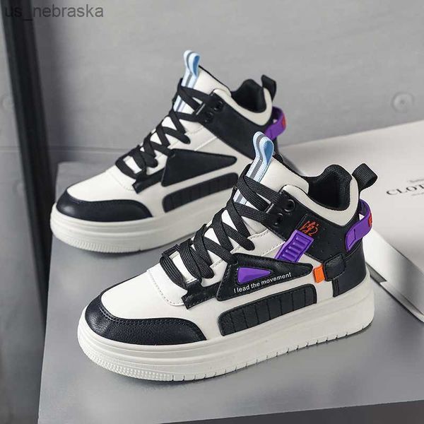 children's sneakers kids high basketball shoes clssic sports shoes for boys nonslip comforthable casual children shoes flat l230518, Black
children's sneakers kids high basketball shoes clssic sports shoes for boys nonslip comforthable casual children shoes flat l230518, Black