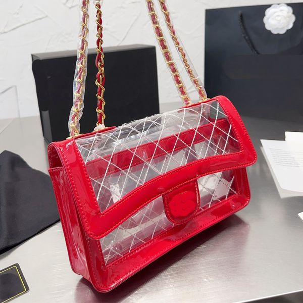 jelly shoulder bag women transparent cross body bags chain leather crochet shoulder strap fashion hardware letter twist lock pvc flap design
jelly shoulder bag women transparent cross body bags chain leather crochet shoulder strap fashion hardware letter twist lock pvc flap design
