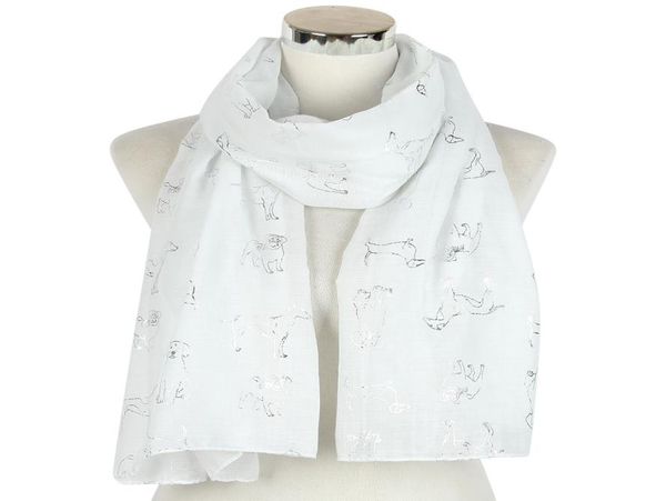 2020 fashion cute dog print silver dog scarf shawls women soft long dashund animal wrap scarves hijab 3 color 8116711, Blue;gray
2020 fashion cute dog print silver dog scarf shawls women soft long dashund animal wrap scarves hijab 3 color 8116711, Blue;gray