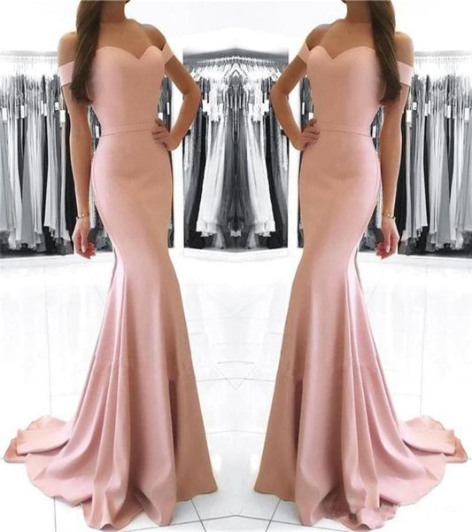 blush pink off the shoulder prom dresses 2019 backless satin sweep train mermaid formal evening party dress wear long p3270684, Black
blush pink off the shoulder prom dresses 2019 backless satin sweep train mermaid formal evening party dress wear long p3270684, Black