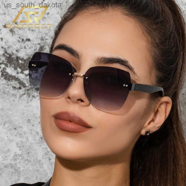 sunglasses simprect rimless sunglasses women 2023 uv protection luxury brand designer quality sun glasses fashion vintage shades for women l, White;black
sunglasses simprect rimless sunglasses women 2023 uv protection luxury brand designer quality sun glasses fashion vintage shades for women l, White;black