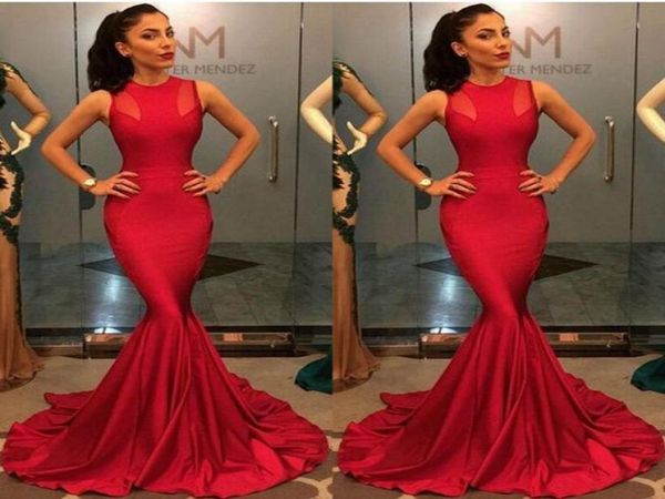 2021 evening gowns jewel sleeveless sheath mermaid formal red carpet prom dresses custom made rose red party dress2312767, Black;red
2021 evening gowns jewel sleeveless sheath mermaid formal red carpet prom dresses custom made rose red party dress2312767, Black;red