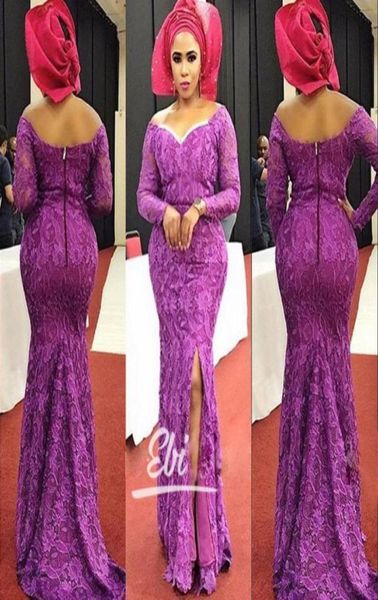 purple long sleeves prom dresses off shoulder side split mermaid lace evening dresses charming party gowns special occasion d2347075, Black
purple long sleeves prom dresses off shoulder side split mermaid lace evening dresses charming party gowns special occasion d2347075, Black