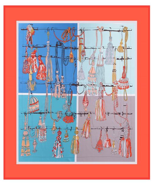 vintage orange square print silk shawls and wraps women handmade foulard femme tassel twill shawls whole 130cm130cm1594134, Blue;gray
vintage orange square print silk shawls and wraps women handmade foulard femme tassel twill shawls whole 130cm130cm1594134, Blue;gray