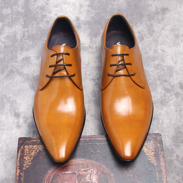 2023 mens new business leather shoes summer lace-up fashion black brown pointed toe wedding luxury office oxford shoes adult
2023 mens new business leather shoes summer lace-up fashion black brown pointed toe wedding luxury office oxford shoes adult