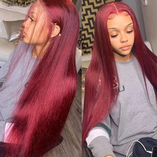 lace front wigs human hair 13x4 hd transparent lace frontal brazilian bone straight colored 99j lace front human hair wigs, Black;brown
lace front wigs human hair 13x4 hd transparent lace frontal brazilian bone straight colored 99j lace front human hair wigs, Black;brown
