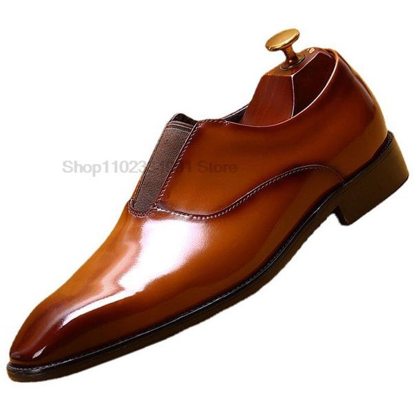 luxury genuine leather oxford shoes men elegant office pointed toe loafers shoes black brown slip on mens business dress shoes
luxury genuine leather oxford shoes men elegant office pointed toe loafers shoes black brown slip on mens business dress shoes