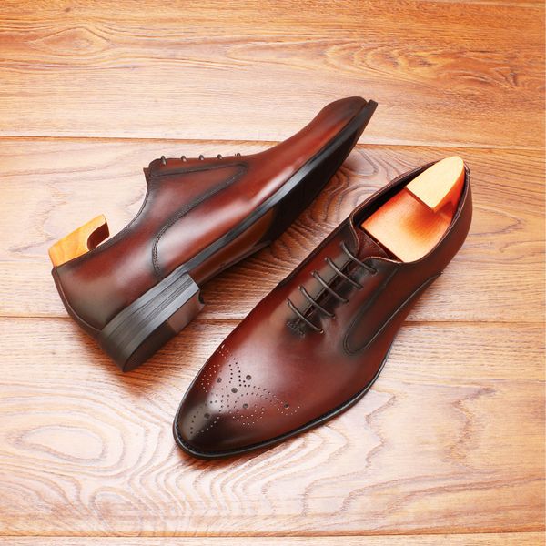 desai spring summer new leather shoes men business lace-up brogue retro mens cowhide first layer leather shoes eu size 38-44, Black
desai spring summer new leather shoes men business lace-up brogue retro mens cowhide first layer leather shoes eu size 38-44, Black