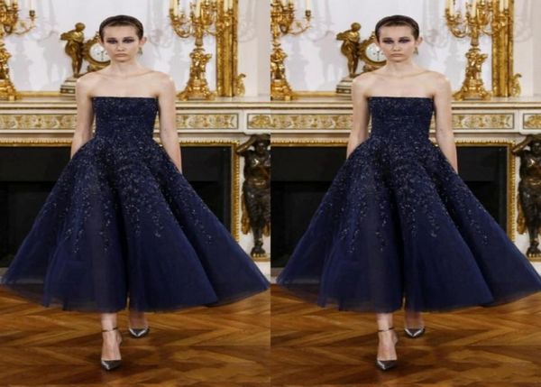 dark navy strapless evening gowns 2017 sparkly applique beads tea length prom dresses zipper back formal party dresses custom9692201, Black;red
dark navy strapless evening gowns 2017 sparkly applique beads tea length prom dresses zipper back formal party dresses custom9692201, Black;red
