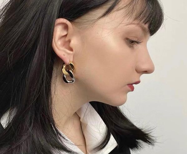 women ear studs dangle chandelier earrings european and american unique shaped b letters pendant shiny nonfading brass earring 5018707, Silver
women ear studs dangle chandelier earrings european and american unique shaped b letters pendant shiny nonfading brass earring 5018707, Silver
