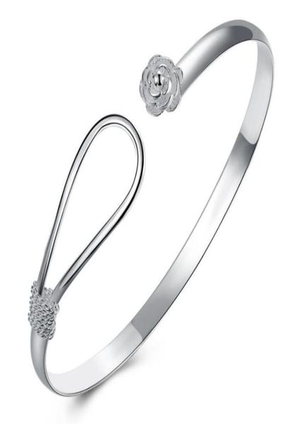 luckyshine 6pcs holiday gift shiny unique rose flower pure 925 sterling silver open adjustable bracelets bangles russia bangles7363197, Black
luckyshine 6pcs holiday gift shiny unique rose flower pure 925 sterling silver open adjustable bracelets bangles russia bangles7363197, Black