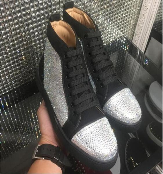 2019 spring new red highcut rhinestone board shoes with round head casual couple men and women with flat shoes9495950, Black
2019 spring new red highcut rhinestone board shoes with round head casual couple men and women with flat shoes9495950, Black