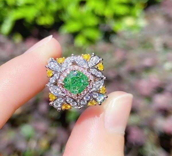 charm colorful lab diamond cz ring 925 sterling silver engagement wedding band rings for women bridal party jewelry4997472, Slivery;golden
charm colorful lab diamond cz ring 925 sterling silver engagement wedding band rings for women bridal party jewelry4997472, Slivery;golden