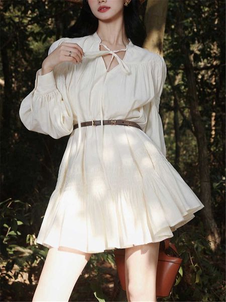 midi dress with belt women spring summer new 2023 long sleeve party korean fashion vestidos female casual loose clothes, Black;gray
midi dress with belt women spring summer new 2023 long sleeve party korean fashion vestidos female casual loose clothes, Black;gray