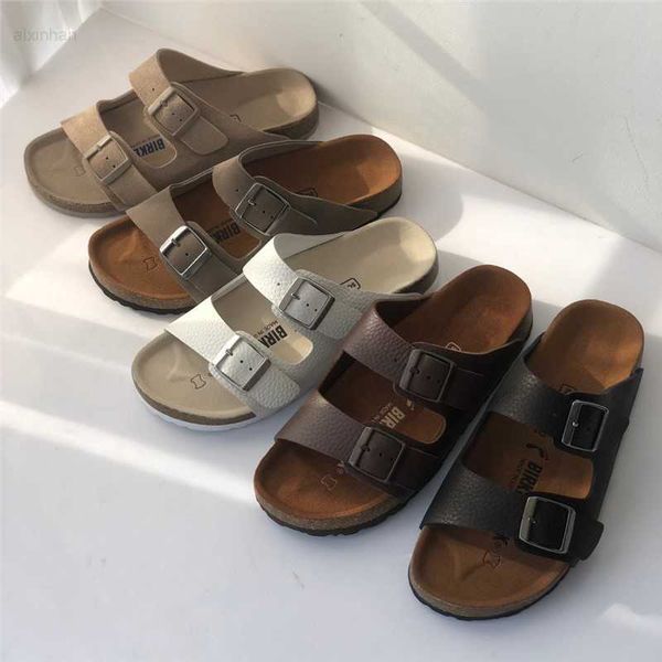 summer new double buckle boken shoes slippers for women wearing genuine leather cork thick sole flat toe boken slippersp, Black
summer new double buckle boken shoes slippers for women wearing genuine leather cork thick sole flat toe boken slippersp, Black