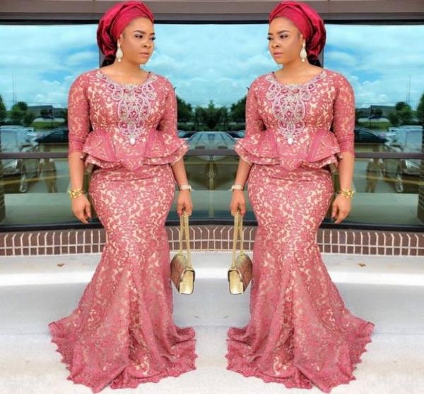 full lace mermaid plus size prom dresses custom made jewel neck beaded 34 long sleeves party dresses peplum african dubai 2018 pr1472016, Black 
full lace mermaid plus size prom dresses custom made jewel neck beaded 34 long sleeves party dresses peplum african dubai 2018 pr1472016, Black