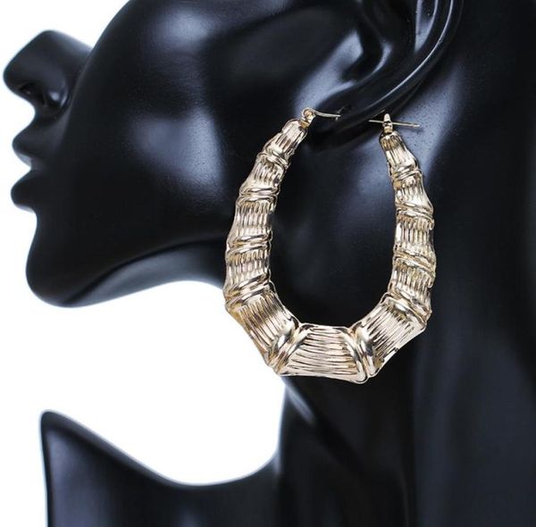 1pair europe punk big hoop earring for women men jewelry street hyperbole statement bamboo style earrings fashion jewelry e2018878381, Golden;silver
1pair europe punk big hoop earring for women men jewelry street hyperbole statement bamboo style earrings fashion jewelry e2018878381, Golden;silver