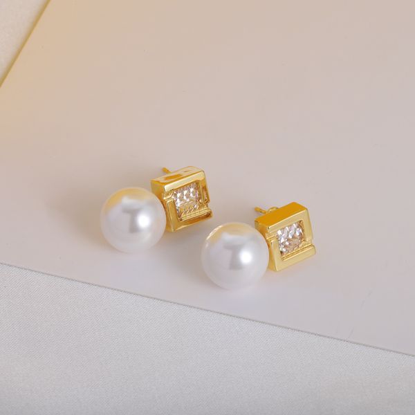 luxury women designers stud f gold earring diamond pearl earrings ear stud women's designer studs birthday gift, Golden;silver
luxury women designers stud f gold earring diamond pearl earrings ear stud women's designer studs birthday gift, Golden;silver
