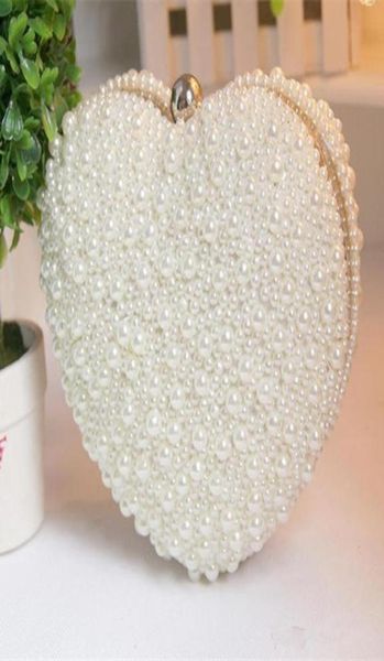 women heart shape pearl beaded evening bag bridal purse wedding shoulder bag cell phone pouch6527577, Black
women heart shape pearl beaded evening bag bridal purse wedding shoulder bag cell phone pouch6527577, Black