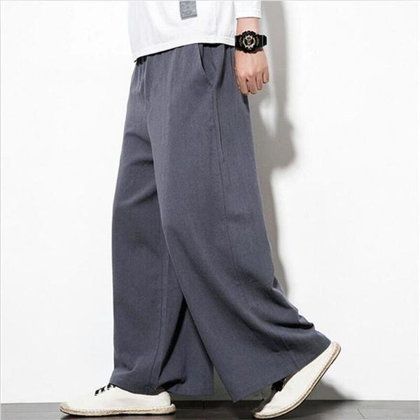 pants new vintage men wide leg pants natural breathable cotton linen pants solid straight long pants plus size m7xl black khaki
pants new vintage men wide leg pants natural breathable cotton linen pants solid straight long pants plus size m7xl black khaki