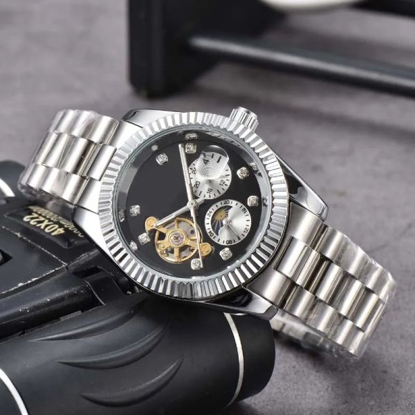2023 new wrist watches mens watches all dial work automatic machinery watch luxury r brand clock men fashion bracelet watches, Slivery;golden
2023 new wrist watches mens watches all dial work automatic machinery watch luxury r brand clock men fashion bracelet watches, Slivery;golden