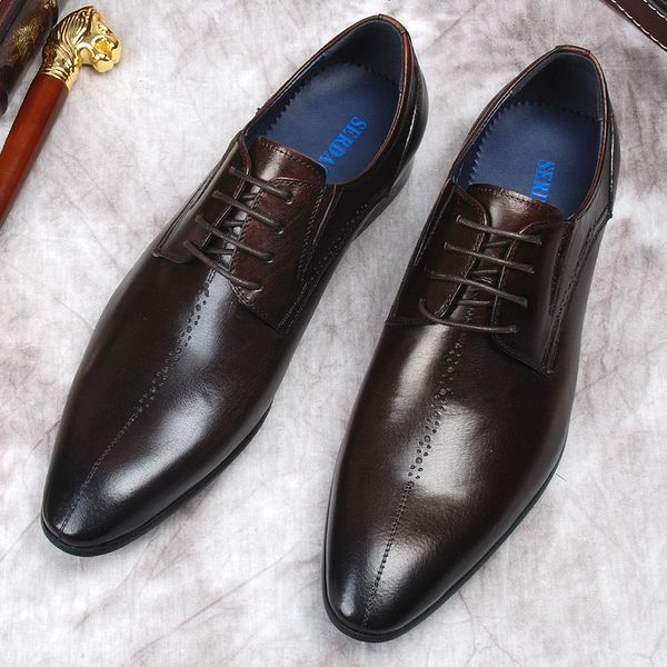black brown mens real calf leather wholecut oxfords pointy dress shoes brand soft handmade office business formal shoes for men
black brown mens real calf leather wholecut oxfords pointy dress shoes brand soft handmade office business formal shoes for men