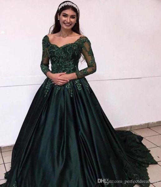 dark green bateau ball gown quinceanera dresses off the shoulder evening party dresses long sleeves lace appliques beaded prom gow8365870, Blue;red
dark green bateau ball gown quinceanera dresses off the shoulder evening party dresses long sleeves lace appliques beaded prom gow8365870, Blue;red