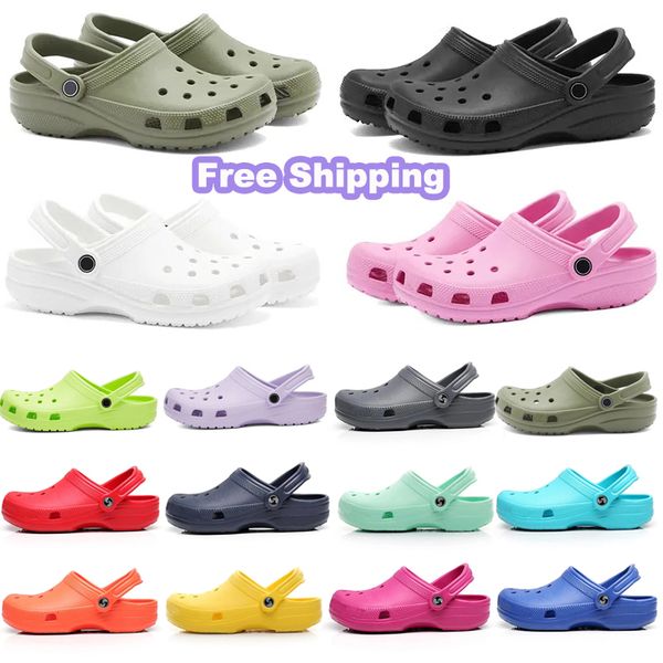 designer sandals classic clog men women slides slippers beach waterproof shoes outdoors indoor sneakers slip-on white, Black
designer sandals classic clog men women slides slippers beach waterproof shoes outdoors indoor sneakers slip-on white, Black