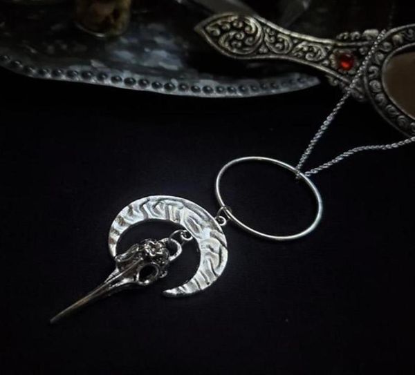 morrigan moon goddess crow skull necklace gothic r jewellery pagan celestial witch women gift 2021 pendant fashion long necklaces6864769, Silver
morrigan moon goddess crow skull necklace gothic r jewellery pagan celestial witch women gift 2021 pendant fashion long necklaces6864769, Silver