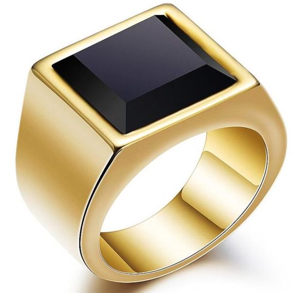 mens black onyx ring stainless steel square agate signet rings for men pinky thumb band dad father jewelry gift anillos de hombre5553282, Golden;silver
mens black onyx ring stainless steel square agate signet rings for men pinky thumb band dad father jewelry gift anillos de hombre5553282, Golden;silver