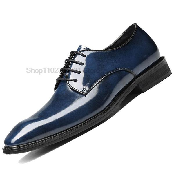 new arrival luxury derby dress shoes men lace up formal business designer style blue black 38-46 male oxford shoes
new arrival luxury derby dress shoes men lace up formal business designer style blue black 38-46 male oxford shoes