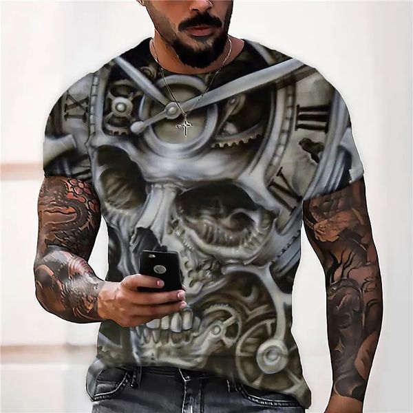 men's t shirts death skull print shirt for men terror harajuku oversized short sleeve summer trend leisure o-neck tees vintage clothes, White;black
men's t shirts death skull print shirt for men terror harajuku oversized short sleeve summer trend leisure o-neck tees vintage clothes, White;black