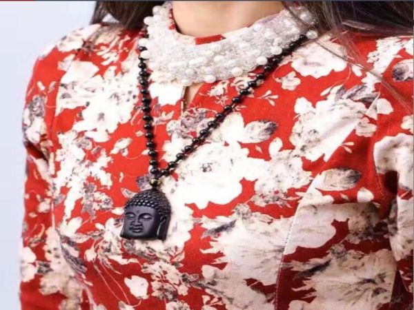 pendant necklaces lucky natural black obsidian cameo buddha head bead chain amulet fortune necklace buddhism meditation men women 8554385, Silver
pendant necklaces lucky natural black obsidian cameo buddha head bead chain amulet fortune necklace buddhism meditation men women 8554385, Silver