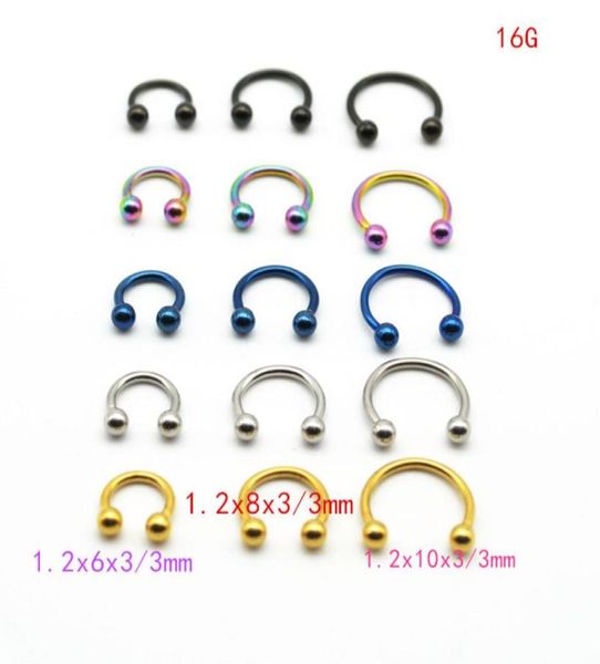 horseshoe 316l surgical steel nostril nose ring circular piercing ball body jewelry rings cbr earring16g 6mm 8mm 10mm 50pcslot4199683, Silver
horseshoe 316l surgical steel nostril nose ring circular piercing ball body jewelry rings cbr earring16g 6mm 8mm 10mm 50pcslot4199683, Silver