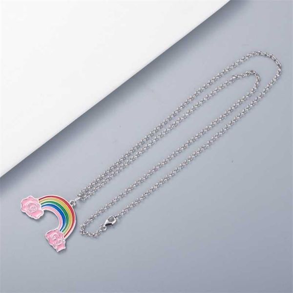 designer jewelry bracelet necklace ring skull small rainbow enamel men women couple sweater chain, Silver
designer jewelry bracelet necklace ring skull small rainbow enamel men women couple sweater chain, Silver