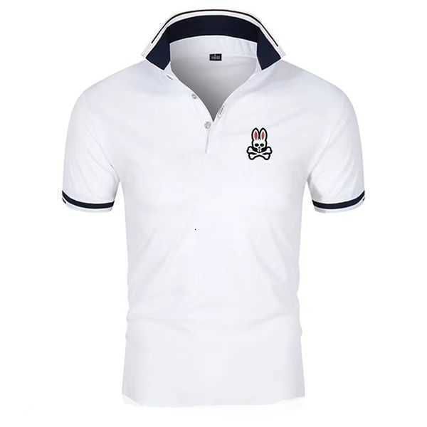 men's mens polos combed cotton summer clothing short sleeve business design animal pattern psycho bunny t shirt casual striped designer, White;black
men's mens polos combed cotton summer clothing short sleeve business design animal pattern psycho bunny t shirt casual striped designer, White;black