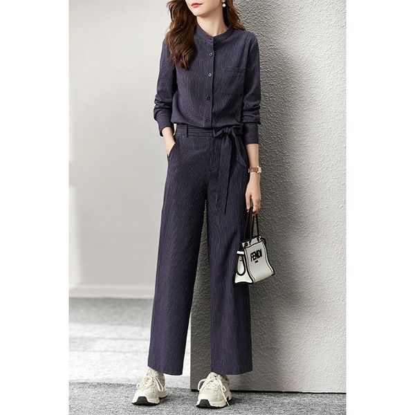 pants vimly outfits women 2023 spring autumn elegant two piece pant sets long sleeve shirt and loose straight belted pants v5666, White
pants vimly outfits women 2023 spring autumn elegant two piece pant sets long sleeve shirt and loose straight belted pants v5666, White