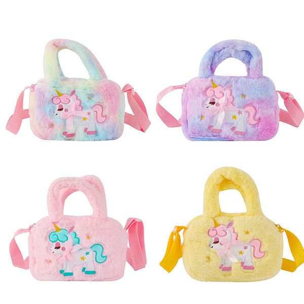 kids cartoon unicorn plush single shoulder bag kindergarten girls crossbody small square bags cute bow handbag, Black
kids cartoon unicorn plush single shoulder bag kindergarten girls crossbody small square bags cute bow handbag, Black