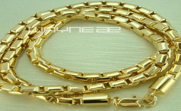 18k 18ct yellow gold gf men039s 60cm lenght 45mm thick chain necklace n1699511216, Silver
18k 18ct yellow gold gf men039s 60cm lenght 45mm thick chain necklace n1699511216, Silver