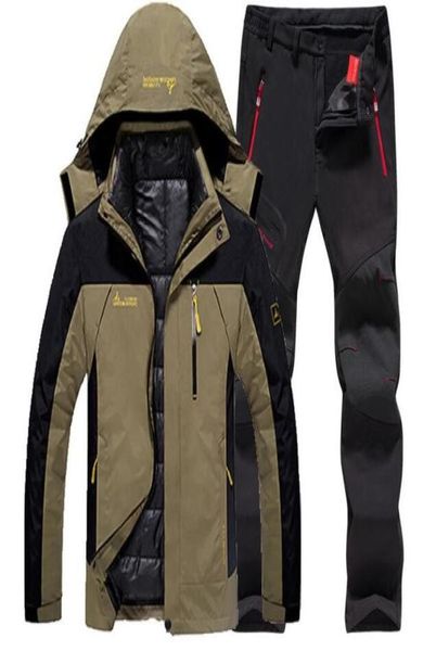 men winter ski jackets pant suit outdoor fishing hiking camping waterproof thermal 3 in 1 jackets fleece pants set plus size6xl9004433872, Blue;black
men winter ski jackets pant suit outdoor fishing hiking camping waterproof thermal 3 in 1 jackets fleece pants set plus size6xl9004433872, Blue;black