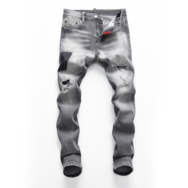 mens jeans 23 designer pants ripped high designer men's jeans embroidered pants fashion hole pants selling zipper pants patches detail, Blue
mens jeans 23 designer pants ripped high designer men's jeans embroidered pants fashion hole pants selling zipper pants patches detail, Blue