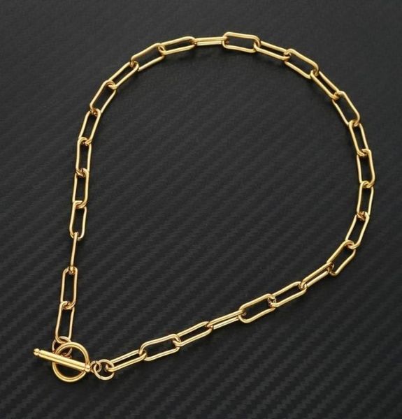 chokers toggle clasp choker stainless steel ot buckle thick chain necklaces for women goldsilver color metal8146930, Golden;silver
chokers toggle clasp choker stainless steel ot buckle thick chain necklaces for women goldsilver color metal8146930, Golden;silver
