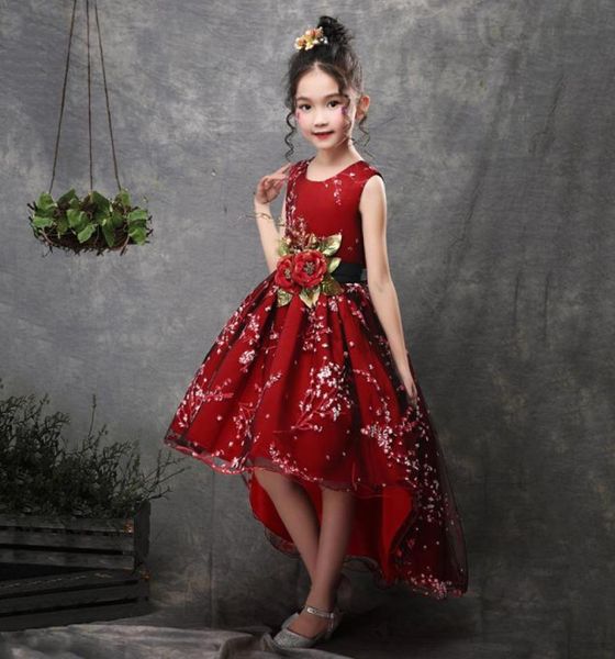 new brand flower girls dress kids princess party wedding gowns for children graduation ceremony baby kids long tail formal wear y18842795, Red;yellow
new brand flower girls dress kids princess party wedding gowns for children graduation ceremony baby kids long tail formal wear y18842795, Red;yellow