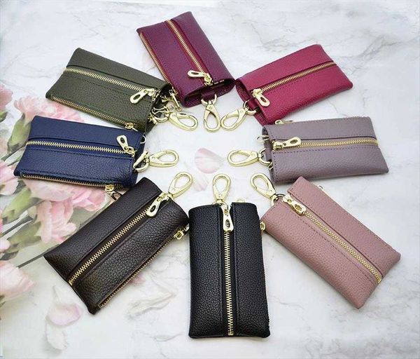 korean style leather key bag mini purse first layer cowhide multi purpose zip case card holder wholesale, Red;black
korean style leather key bag mini purse first layer cowhide multi purpose zip case card holder wholesale, Red;black