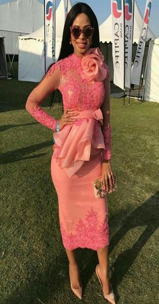 coral sheath applique lace tea length cocktail party dresses 2019 african sheer long sleeves jewel short formal evening gowns form5659415, Black;red
coral sheath applique lace tea length cocktail party dresses 2019 african sheer long sleeves jewel short formal evening gowns form5659415, Black;red